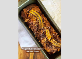Make Lemoni’s Vegan Nutty Chocolate Banana Bread