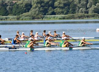 St Benedicts Boys in Green and Gold