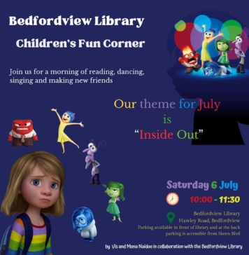Enjoy Activities And Storytelling At The Bedfordview Library Childrens Fun Corner