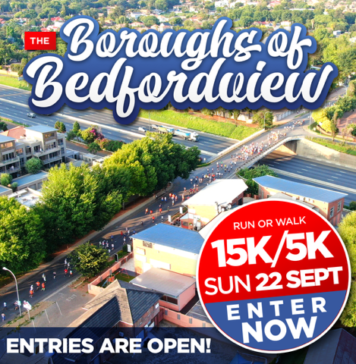 Enter The Boroughs Of Bedfordview Run Taking Place In September