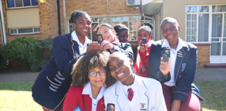 Holy Rosary Students 80 days feature phone campaign
